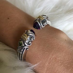 Samuel B. Behnam BJC Sterling 18K Bracelet